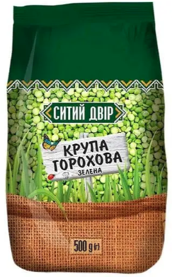 Горох колотий Ситий двір зелений, 500 г